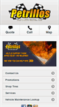 Mobile Screenshot of petrillostires.com